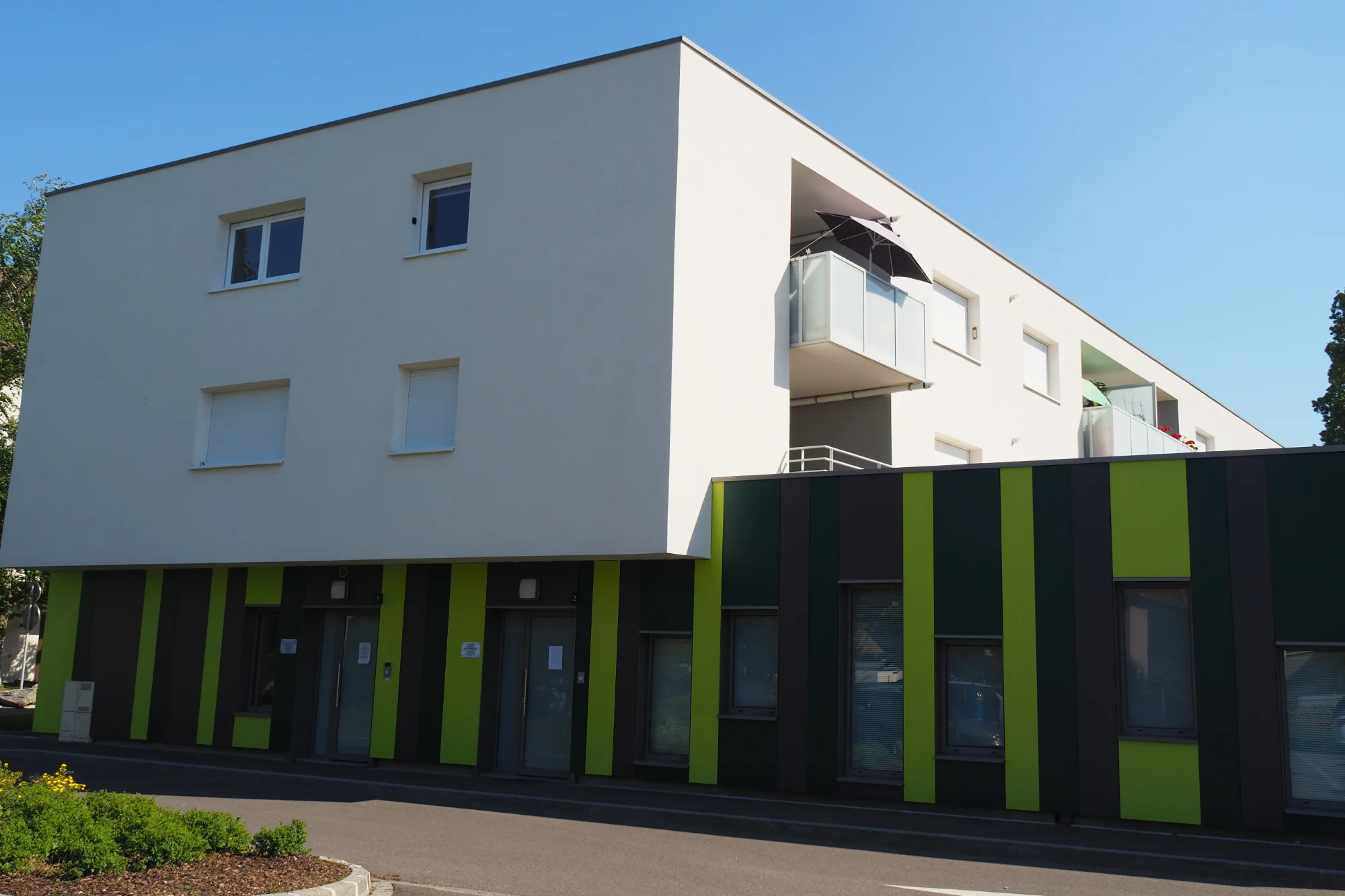 entrées individualisées des locaux médicaux
