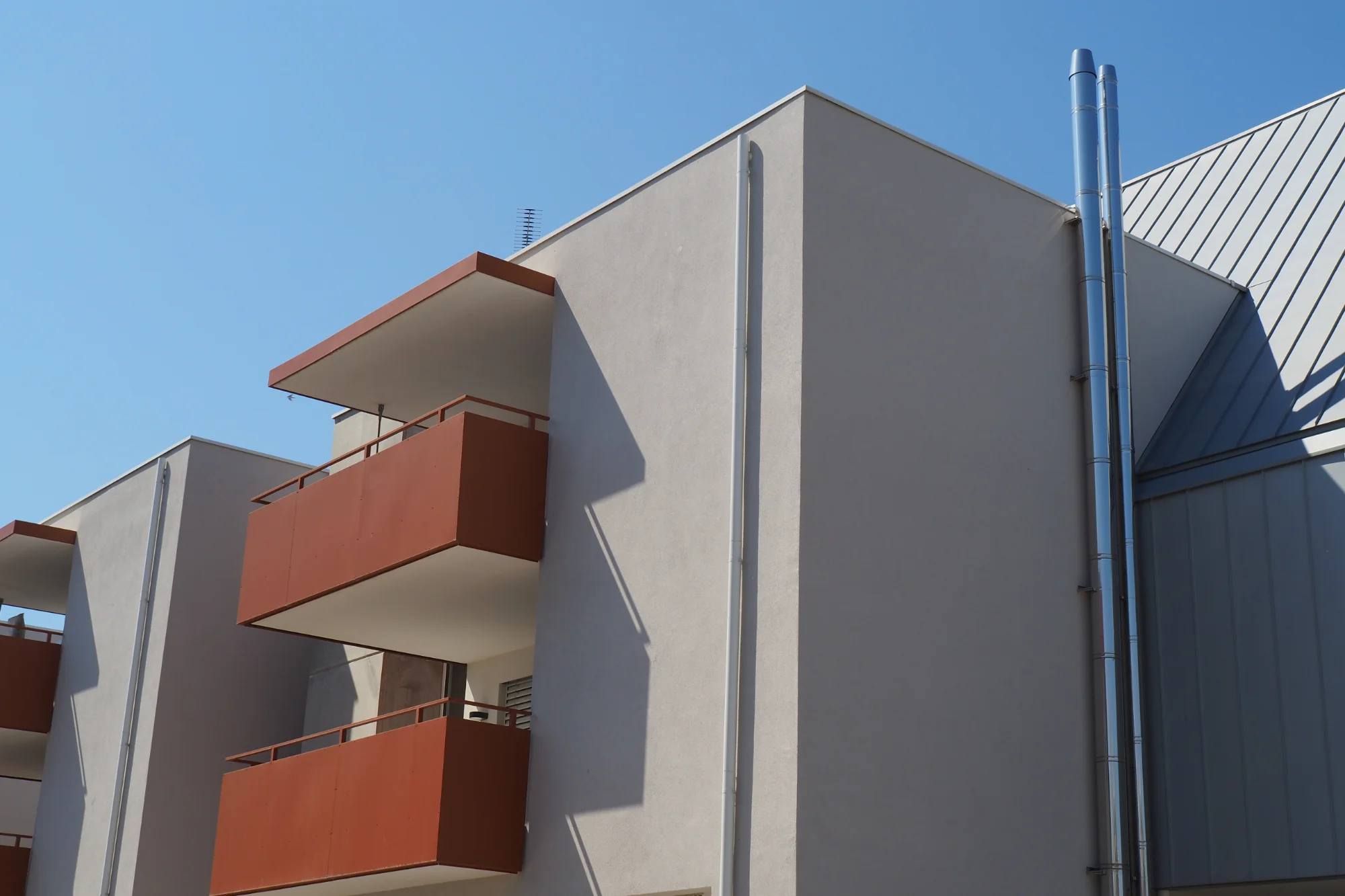 Les balcons spacieux